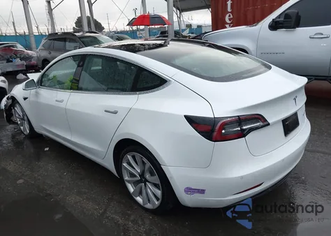 2019 Tesla Model 3 Long Range/Performance from USA, damaged, VIN 5YJ3E1EBXKF365773